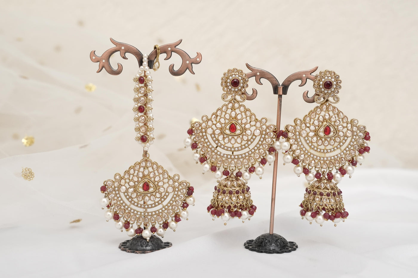 Aarohi Bridal Jhumka Set