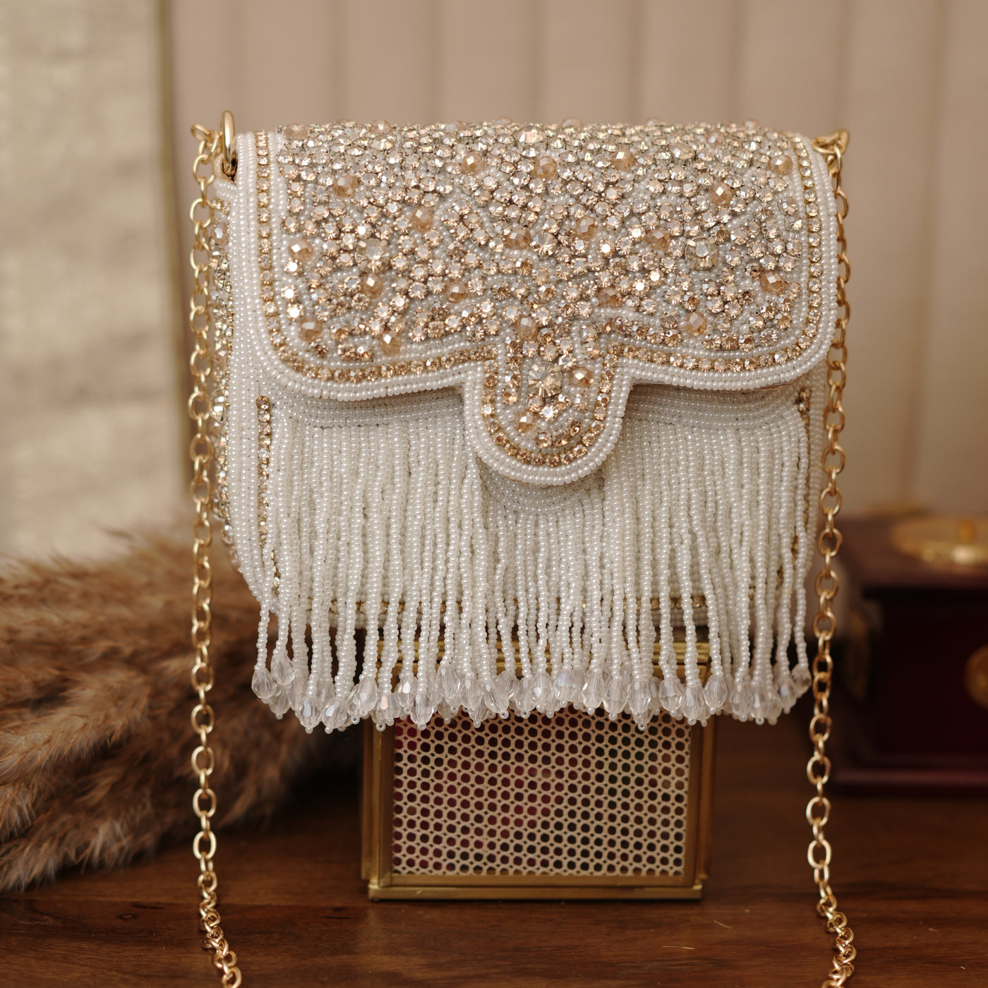 Crystal Flap Bag (Mini)