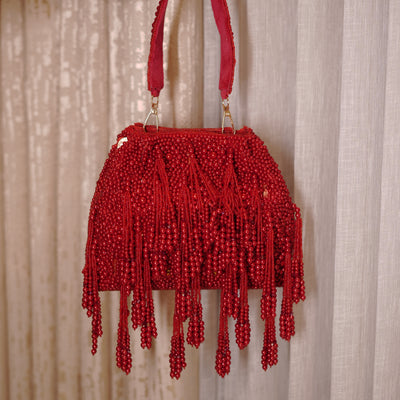 Tassel Beaded Bag