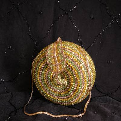 Apple Shaped Crystal Bag