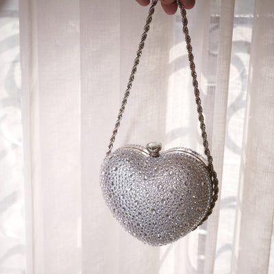 Heart Crystal Bag