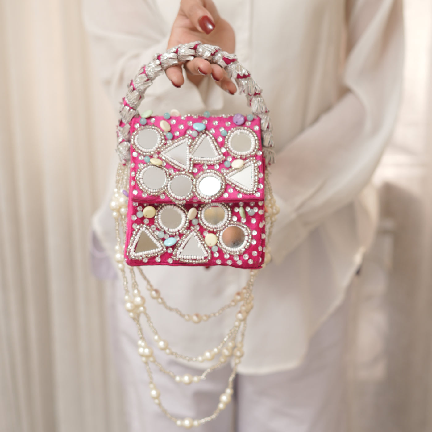 Gulaabi Shisha Mini Flap Bag