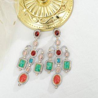 Sabya Mint Hint Earring - Indian Secrets