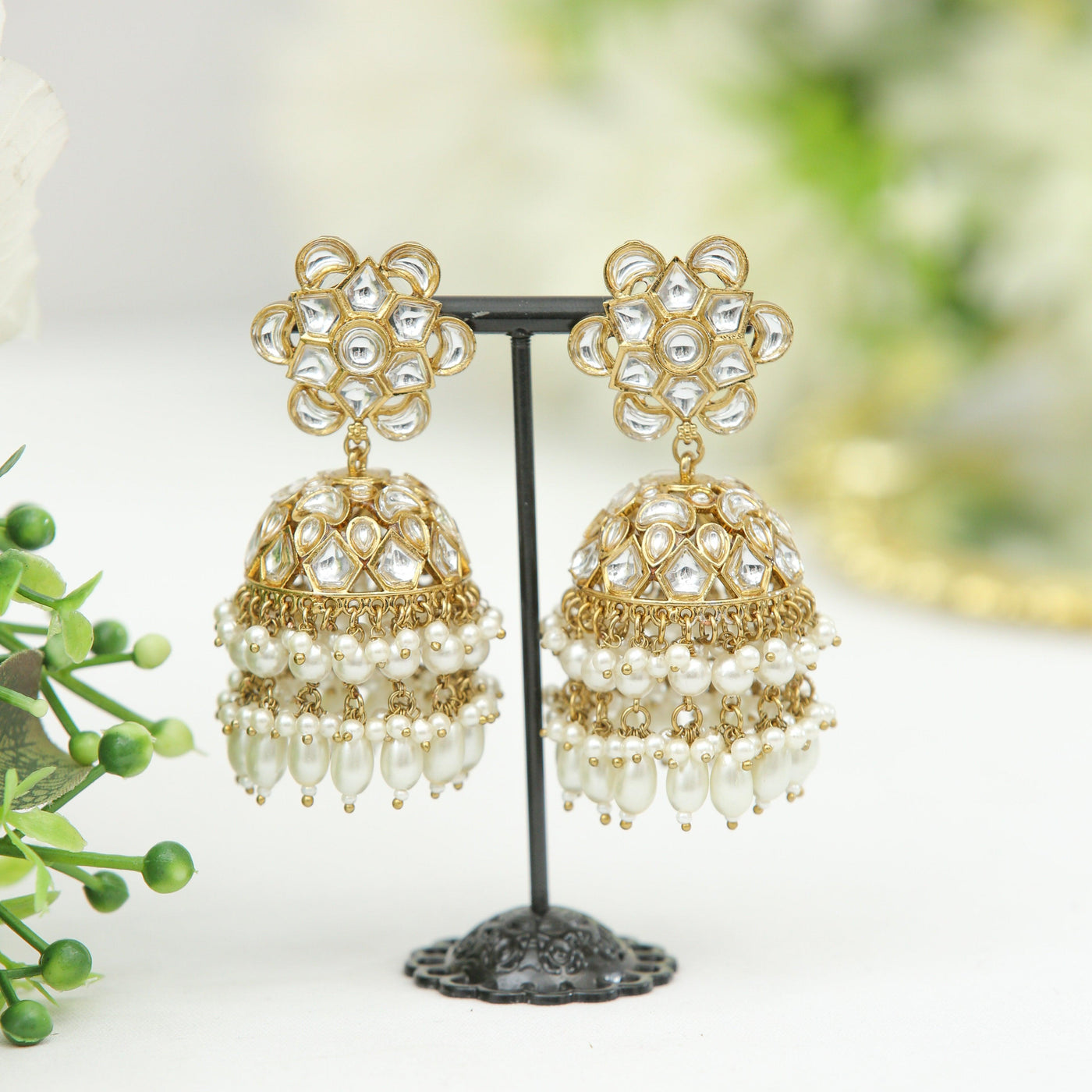 Roop Gold Jhumka - Indian Secrets