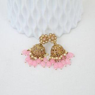 Rani Pink Jhumki - Indian Secrets