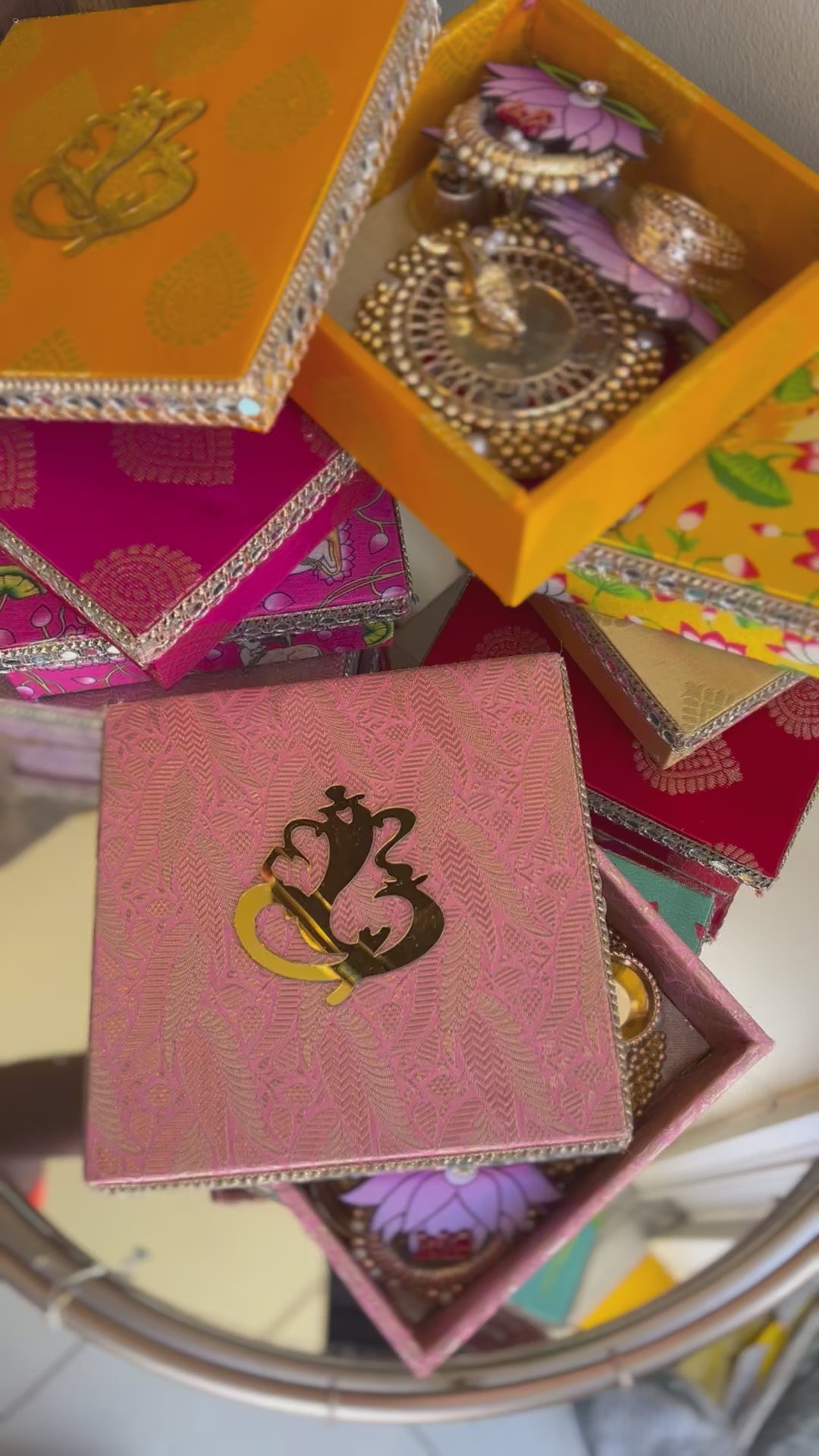 Brocade Diwali Gift Box